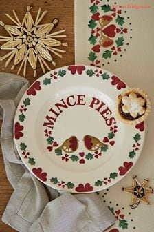 Emma Bridgewater Cream Christmas Joy Mince Pies 8 1/2 Inch Plate (Q68055) | kr400