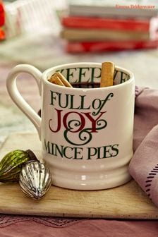 Emma Bridgewater Cream Christmas Toast and Marmalade Peace and Love Mug