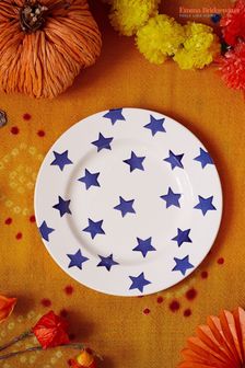 Emma Bridgewater Cream Blue Star 8.5 Inch Plate (Q68077) | €31