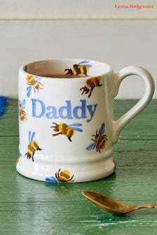 Emma Bridgewater Cream Bumblebee Daddy 1/2 Pint Mug (Q68138) | 124 QAR