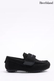 River Island Boys Velcro Loafers