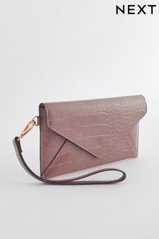 Норка рожева - Великий гаманець з ефектом кроку (Q68268) | 538 ₴