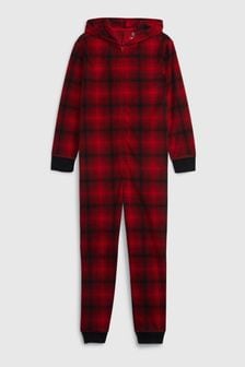 Gap Red & Black Check Hooded All in One (Q68292) | €22