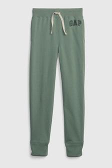 Vert - Pantalon de jogging slim à logo Gap avec doublure en polaire (4-13 ans) (Q68347) | €21