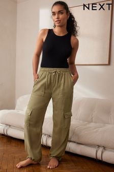 Khaki Green - Cargo Combat Trousers (Q68390) | kr550