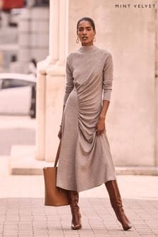 Mint Velvet Cream Jersey Midi Dress (Q68624) | 167 €