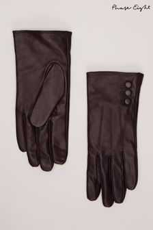 Phase Eight Red Button Leather Gloves (Q68632) | 69 €