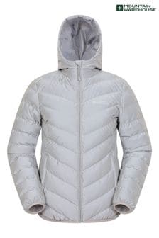 Mountain Warehouse Grey Womens Seasons Water Resistant Padded Jacket (Q69092) | €125