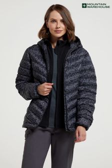 Mountain Warehouse Grey Womens Seasons Water Resistant Padded Jacket (Q69098) | €73