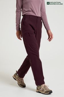 Коричневый - Стретчевые женские брюки Mountain Warehouse Winter Hiker (Q69133) | €74