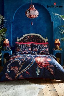Joe Browns Blue Flamboyant Florals Reversible Bed Set (Q69413) | MYR 360 - MYR 540