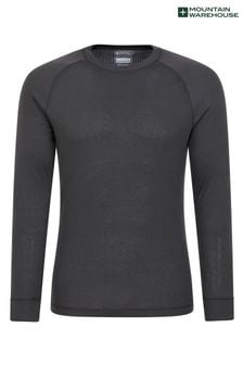 Mountain Warehouse Grey Talus Mens Round Neck Thermal Top (Q69444) | 31 €