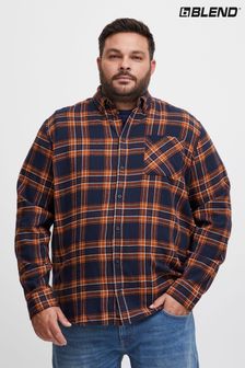 Blend Casual Check Long Sleeve Shirt