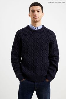 French Connection Pullover mit Zopfmuster (Q69740) | 61 €