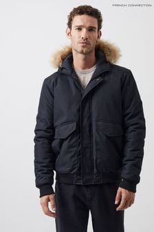 Короткая куртка с отделкой искусственным мехом French Connection (Q69769) | €106