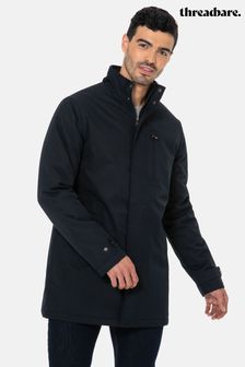 Threadbare Black Lightweight Trench Coat (Q70185) | $95
