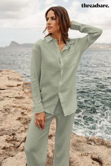 綠色 - Threadbare排扣棉質襯衫 (Q70249) | NT$1,400