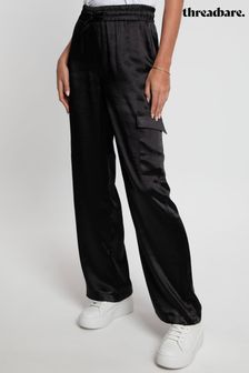 Threadbare緞面實用工裝寬腿褲 (Q70255) | NT$1,770