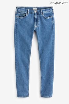 GANTTeen Boys Blue Slim Fit Jeans (Q70391) | $95