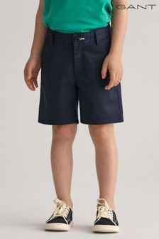 Blau - Gant Chino-Shorts für Kinder Regular Fit (Q70428) | 70 €