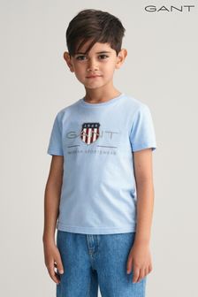 Modra - Gant majica s kratkimi rokavi  Kids Archive Shield (Q70433) | €29