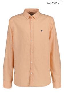 برتقالي - قميص أكسفورد بشعار درع من Gant (Q70461) | 383 ر.س