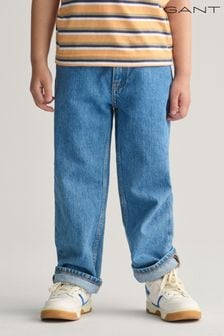 GANT Kids Blue Relaxed Fit Jeans (Q70474) | $95