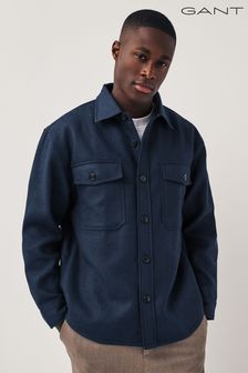 GANT Wool Blend Overshirt (Q70567) | $278