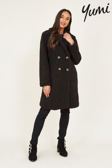 Черный - Yumi пальто с медвежонком (Q70696) | €99