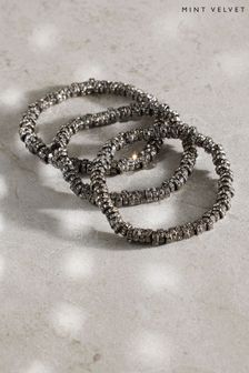 Mint Velvet Natural Beaded Friendship Bracelet Set (Q70781) | €21