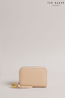 Ted Baker Small Wesmin Padlock Detail Leather Brown Purse (Q70938) | $86