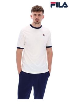 Fila White Marconi Essential Ringer T-Shirt (Q71156) | €39