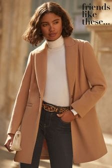 Camel smart coat womens clearance