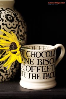 Emma Bridgewater Cream Black Toast 1/2 Pint Mug (Q71347) | $43