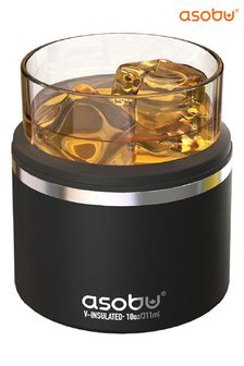 Asobu Black Insulated “On the Rocks” Drinks Glass Sleeve (Q71423) | €34