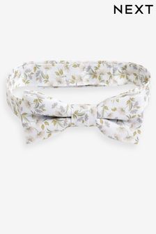 White Floral Floral Bow Tie (1-16yrs) (Q71515) | ￥1,210