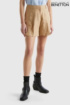 Benetton Linen Shorts (Q71552) | 315 zł