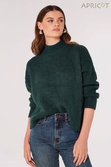 綠色 - Apricot 毛領厚實粗針織毛衣 (Q71826) | NT$1,400