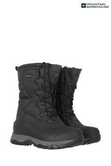 Mountain Warehouse Black Nevis Extreme Mens Waterproof Snow Boots (Q71933) | SGD 217