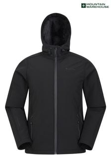 Mountain Warehouse Black Arctic II Mens Softshell Jacket (Q71952) | $110