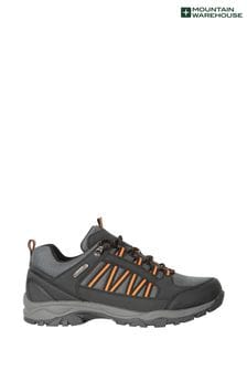 Mountain Warehouse Black Mens Path Waterproof Outdoor Walking Shoes (Q71998) | 274 SAR