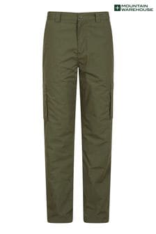 Mountain Warehouse Green Mens Winter Trek II Long Length Trousers (Q72018) | €60