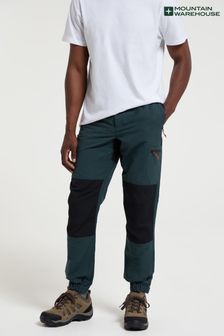 Mountain Warehouse Green Footprint Mens Walking Trousers (Q72026) | SGD 124