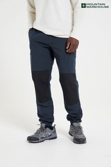 Mountain Warehouse Blue Mens Footprint Walking Regular Length Trousers (Q72032) | kr831