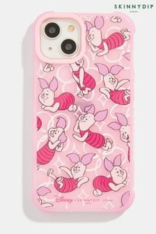 Funda para iPhone Xr / 11 en color rosa con motivo de Piglet de Disney de Skinnydip (Q72243) | 34 €