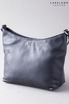 Azul - Bolso pequeño de cuero Grasmere de Lakeland Leather (Q72335) | 85 €