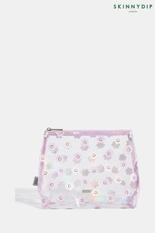 Skinnydip Purple Happy Daisy Wash Bag (Q72407) | $33