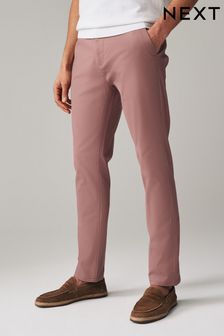 Pink Skinny Fit Stretch Chino Trousers (Q72605) | €25