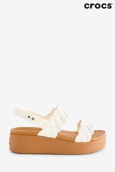 Blanco - Crocs Brooklyn Woven Sandals (Q72659) | 85 €