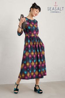 Seasalt Cornwall Purple Tall Forestry Dress (Q72758) | 66 €